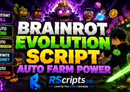 Brainrot Evolution Script Auto Farm Power
