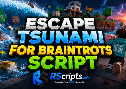 Escape Tsunami For Brainrots Script Auto Farm Utility