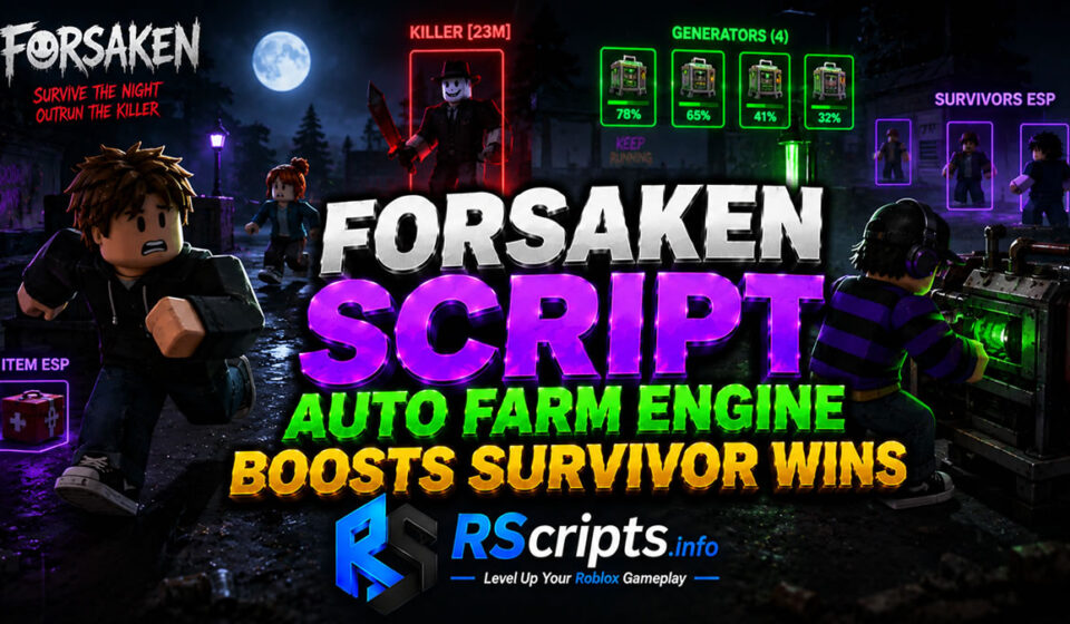 Forsaken Script Auto Farm Engine Boosts Survivor Wins Forsaken Script Auto Farm Engine Boosts Survivor Wins