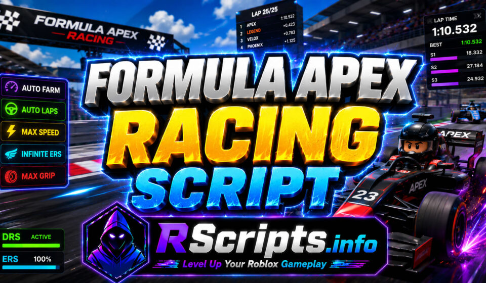 Get the Ultimate Formula Apex Racing Script for Laps Get the Ultimate Formula Apex Racing Script for Laps