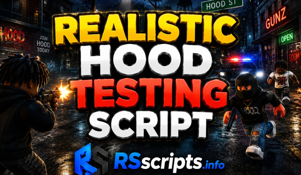 REALISTIC HOOD TESTING Script Offers Instant Aim Precision REALISTIC HOOD TESTING Script Offers Instant Aim Precision