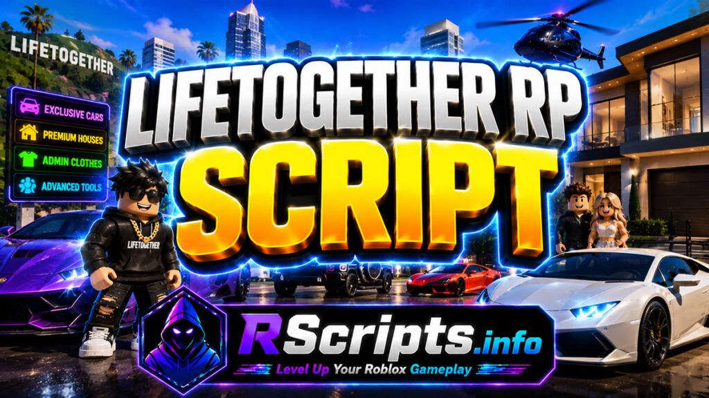 Top LifeTogether RP Script 2026, Free Gamepass, KamScripts