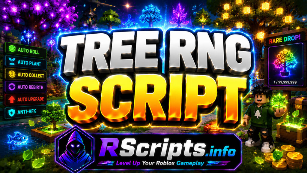 Top Tree RNG Script 2026, Auto Roll, Keyless Setup
