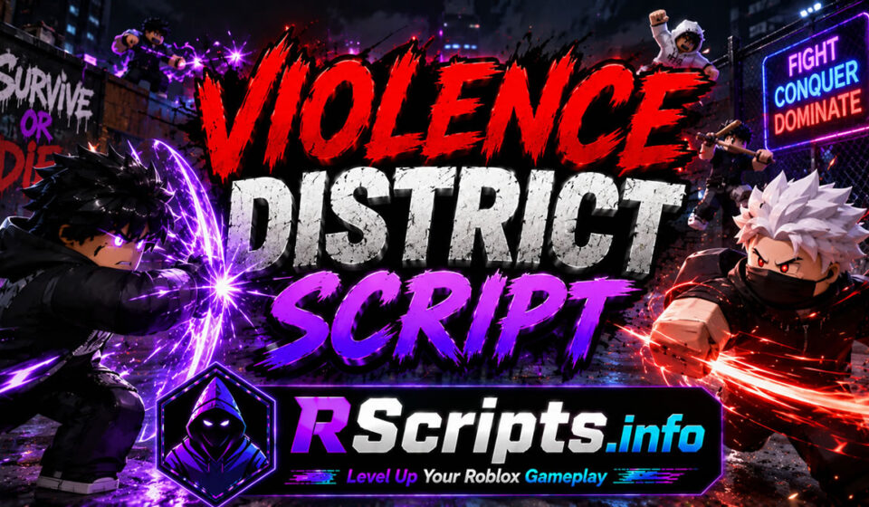 Top Violence District Script 2026, Auto Parry, God Mode