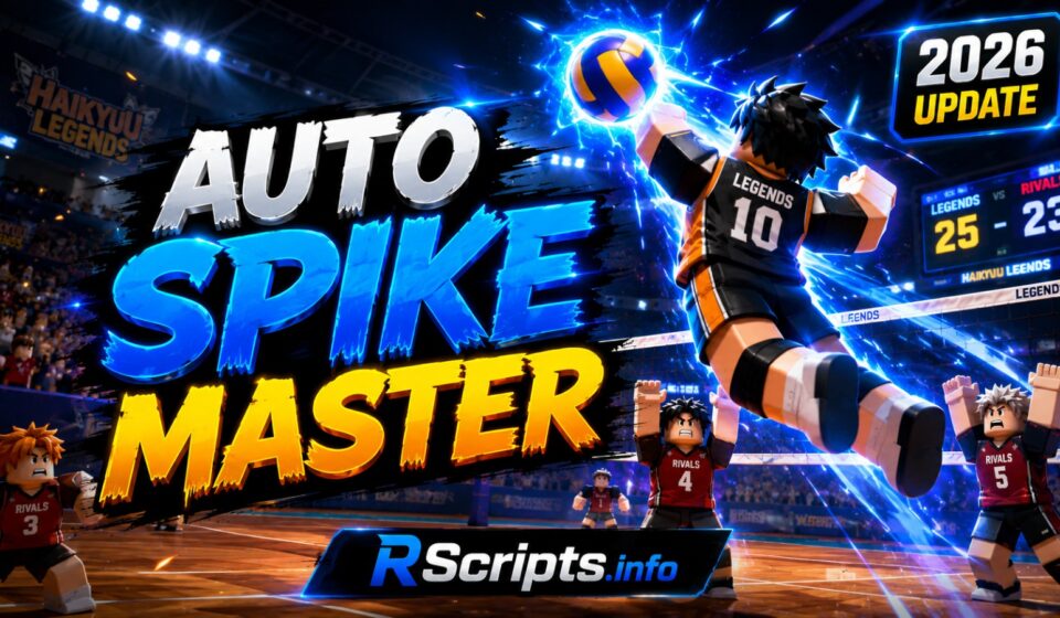 Haikyuu Legends Script with Auto Spike and ESP 2026 Haikyuu Legends Script with Auto Spike and ESP 2026