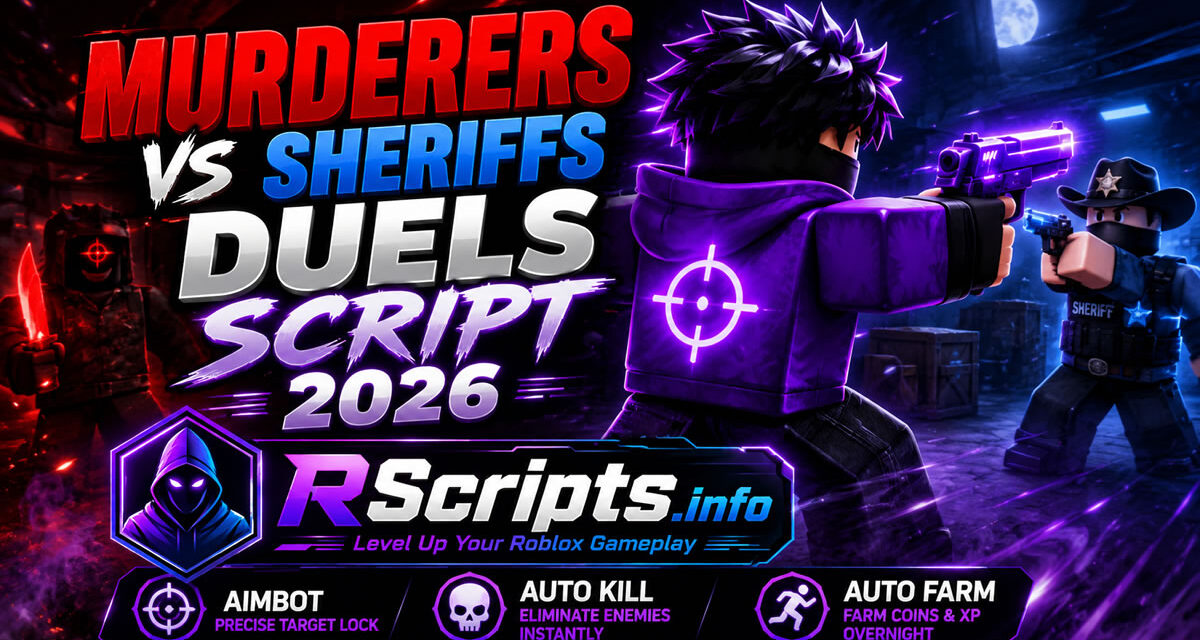 Best Murderers VS Sheriffs Duels Script 2026 Auto Kill, Keyless Hubs