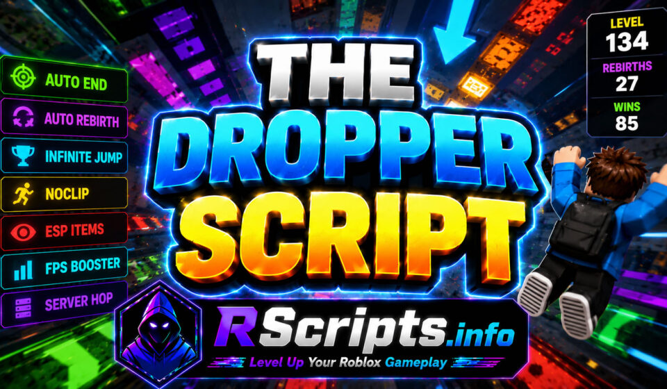 Best The Dropper Script Auto End and Rebirth Layouts Best The Dropper Script Auto End and Rebirth Layouts