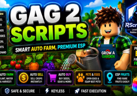 GAG 2 Scripts Smart Auto Farm, Premium ESP Fruit