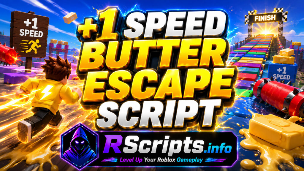 Top +1 Speed Butter Escape Script 2026 with Auto Win