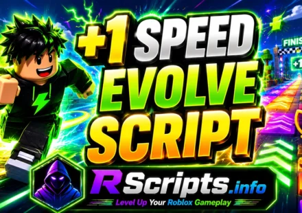 Top +1 Speed Evolve Script 2026 Keyless Auto Farm Wins