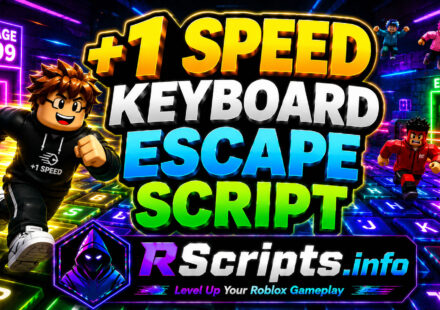 Top +1 Speed Keyboard Escape Script 2026 with Auto Farm