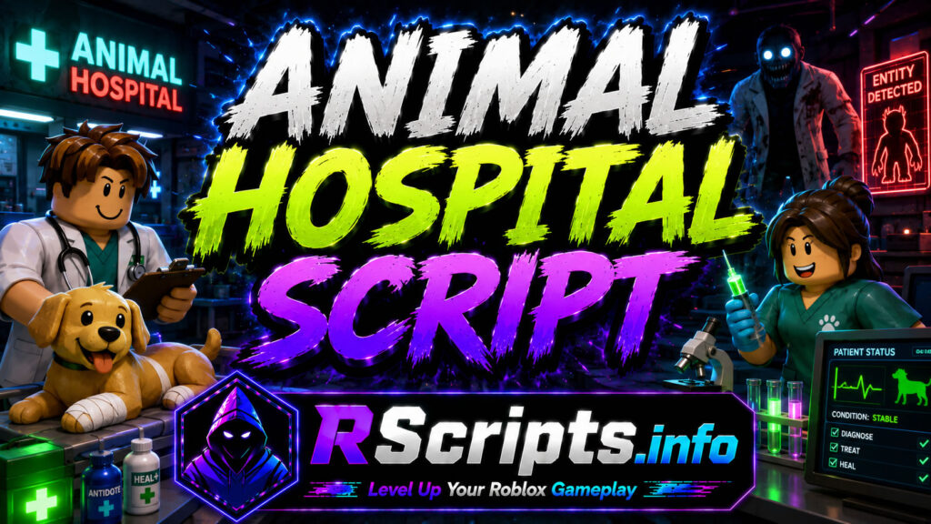 Top Animal Hospital Script 2026 with Auto Work and Auto Heal