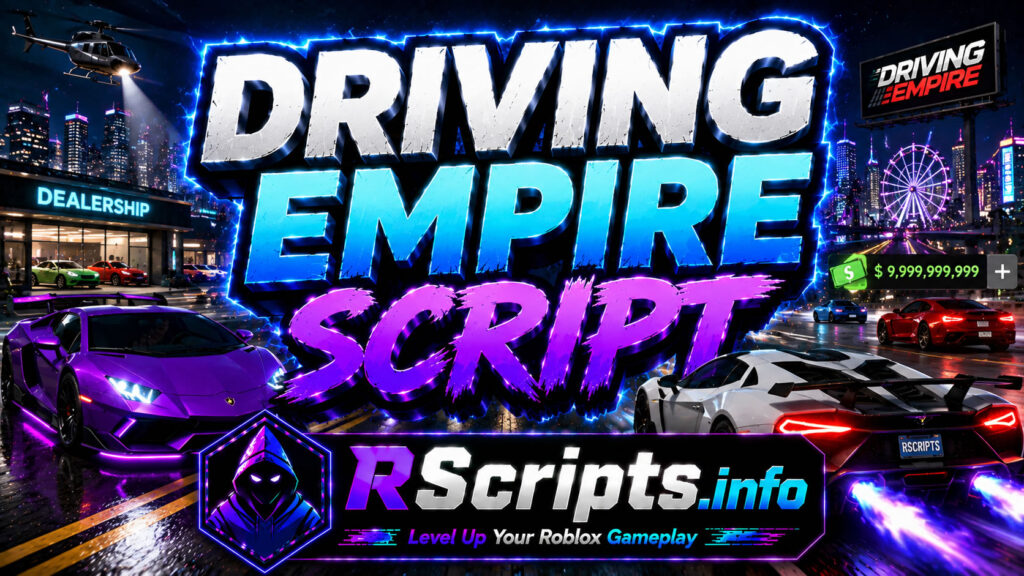 Top Driving Empire Script 2026 with Auto Farm and ESP