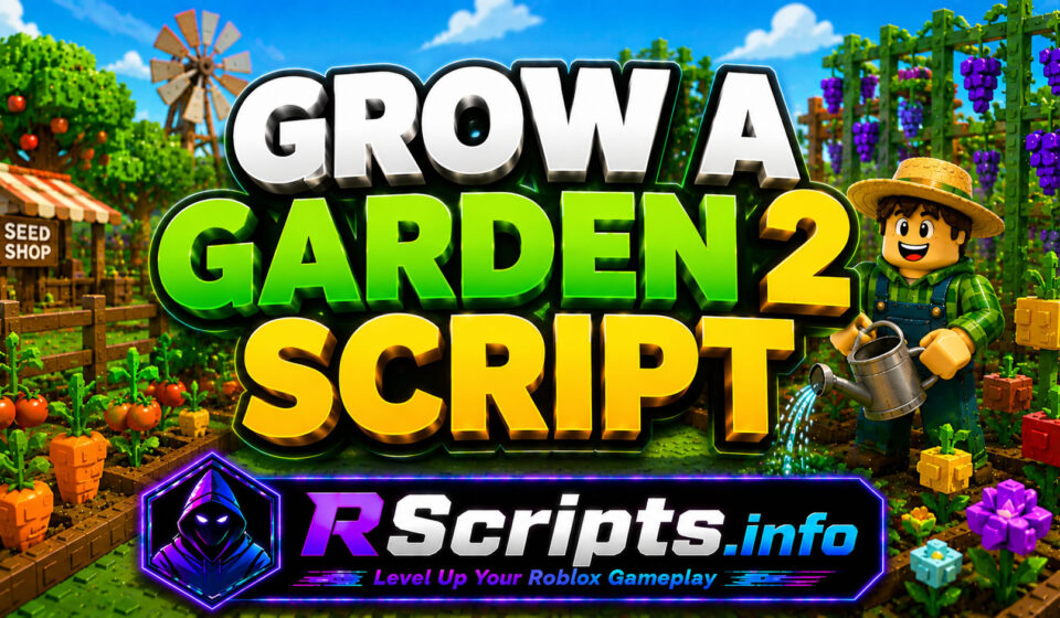 Top Grow a Garden 2 Script 2026, Auto Farm, Keyless Setup