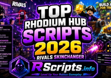 Top Rhodium Hub Scripts 2026 Rivals Skinchanger