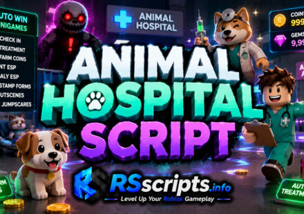 Animal Hospital Script Auto Win Minigames Feature