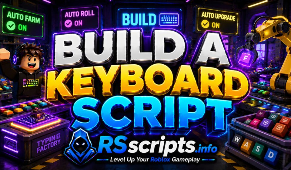 Build A Keyboard Script Auto Roll and Auto Farm Utility Build A Keyboard Script Auto Roll and Auto Farm Utility