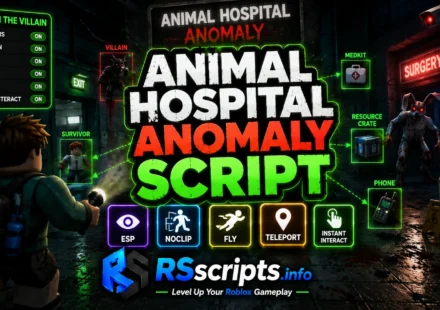 Best Animal Hospital (Anomaly) Script with Auto Heal