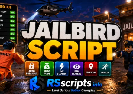Best Jailbird Script with Full Aim Assist and Target Tracking Layouts