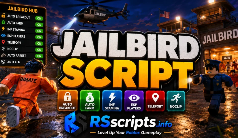 Best Jailbird Script with Full Aim Assist and Target Tracking Layouts