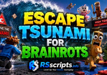 Escape Tsunami For Brainrots Script Speed Booster