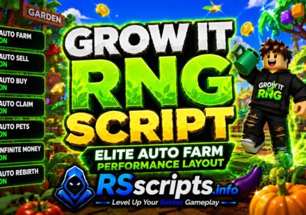 Grow It RNG Script Elite Auto Farm Performance Layout