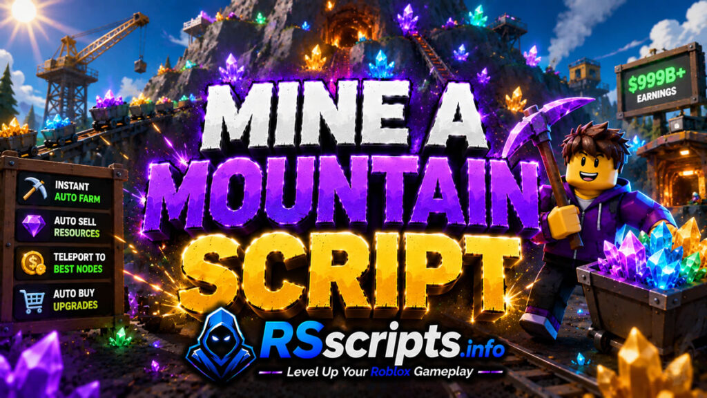 Mine a Mountain Script Instant Auto Farm Layouts
