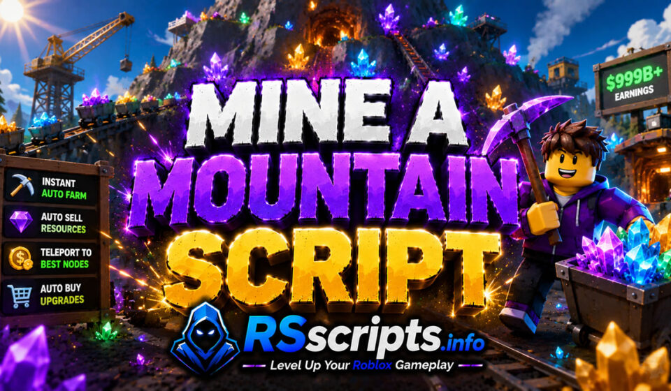 Mine a Mountain Script Instant Auto Farm Layouts