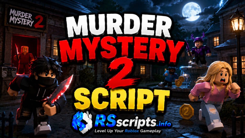 Working 4 Murder Mystery 2 Script Auto Farm, Silent Aim & ESP
