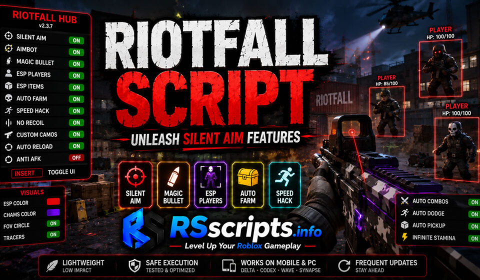 Riotfall Script Unleashes Silent Aim Features