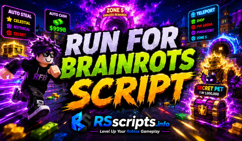 Run For Brainrots Script Delivers Auto Steal High Rarity Run For Brainrots Script Delivers Auto Steal High Rarity