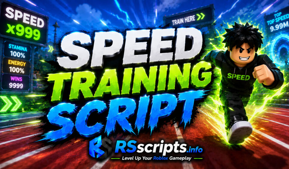Best Speed Training Script with Auto Rebirth and Fast Wins Layouts