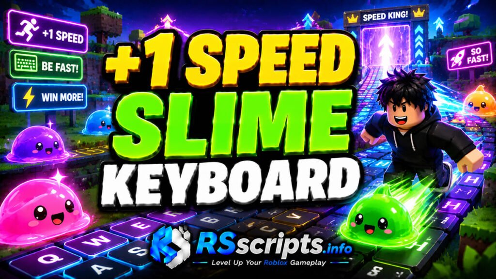 Ultimate 3 +1 Speed Slime Keyboard Escape Script Speed