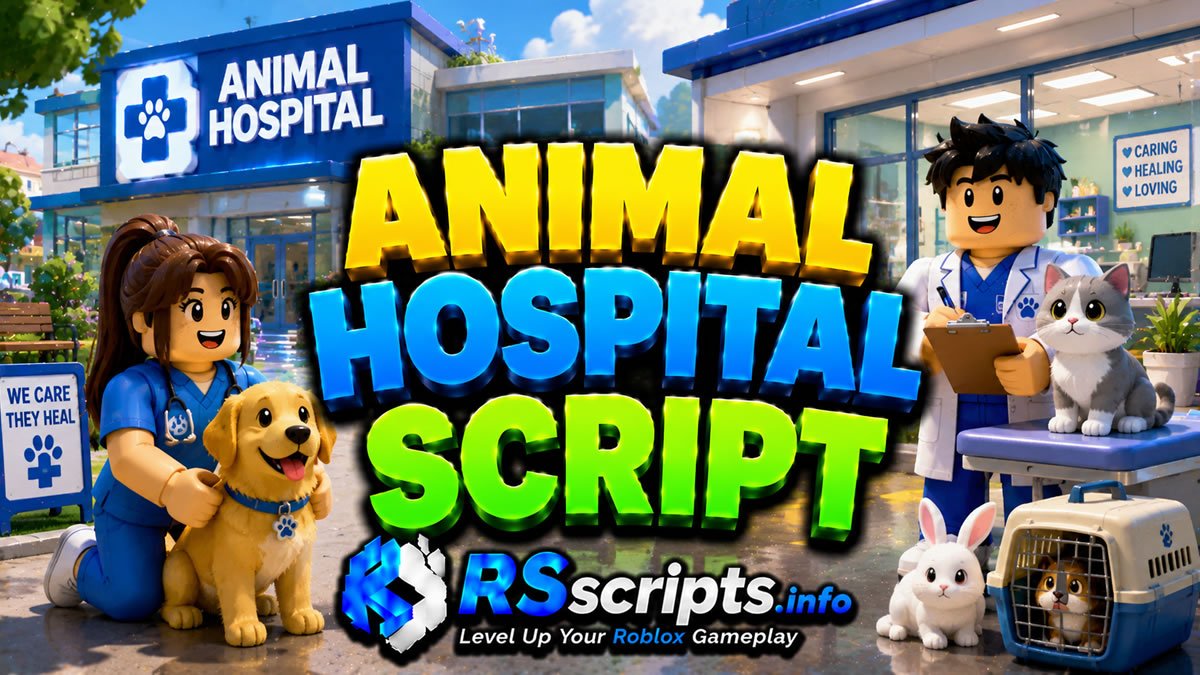 Working 3 Animal Hospital Script to Auto Farm