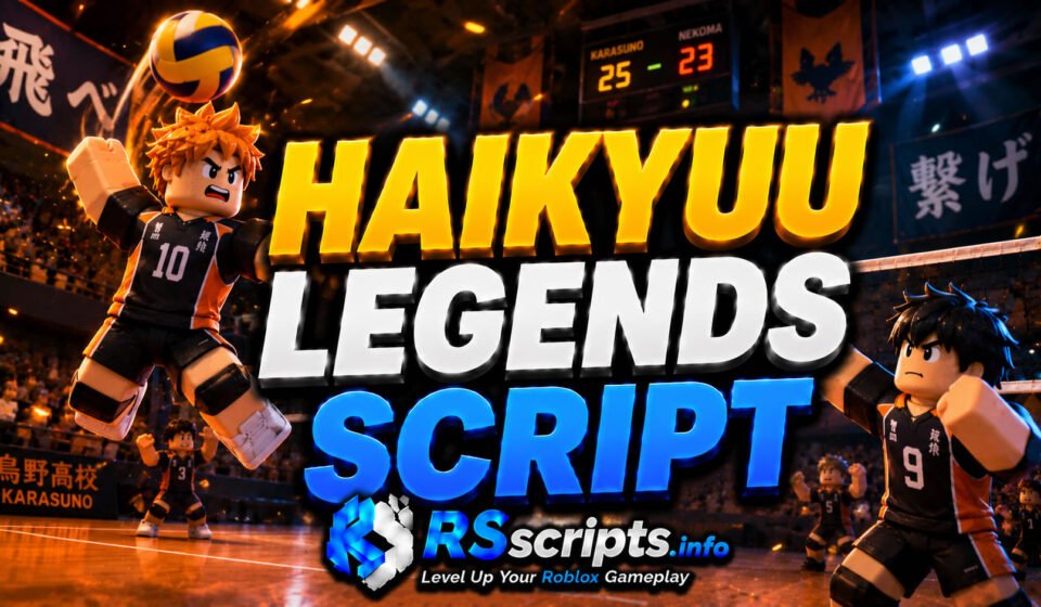 Best 4 Haikyuu Legends Script for Speed Boost Best 4 Haikyuu Legends Script for Speed Boost