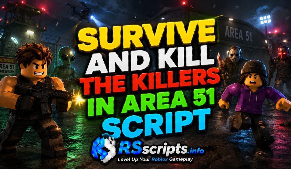 Best 4 Survive and Kill the Killers in Area 51 Script Guns Best 4 Survive and Kill the Killers in Area 51 Script Guns