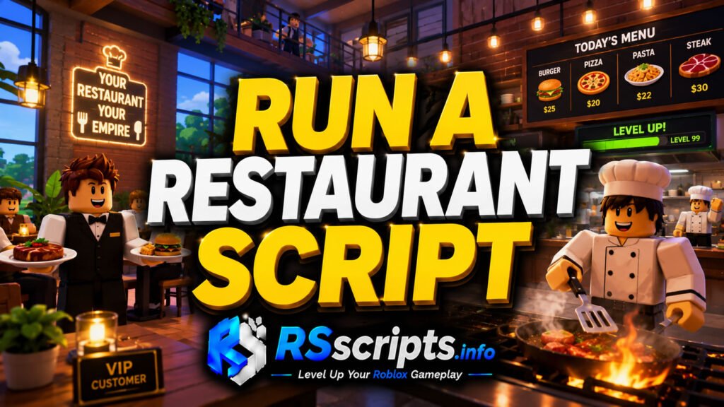 Top 4 Run a Restaurant Script Hubs to Win Ultimate Cash