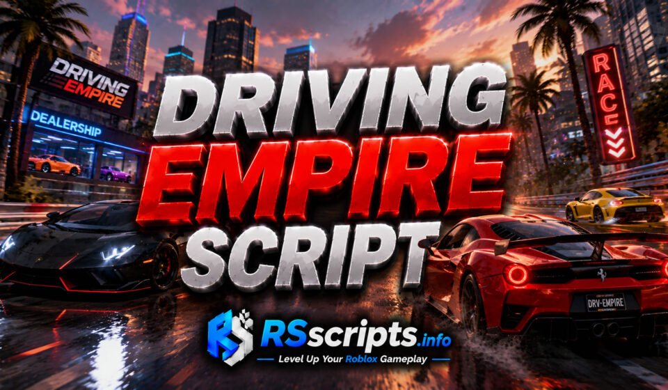Top Driving Empire Script for Instant Auto Race Top Driving Empire Script for Instant Auto Race