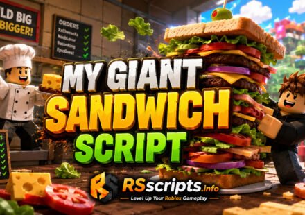 Top My Giant Sandwich Script for Instant Auto Farm