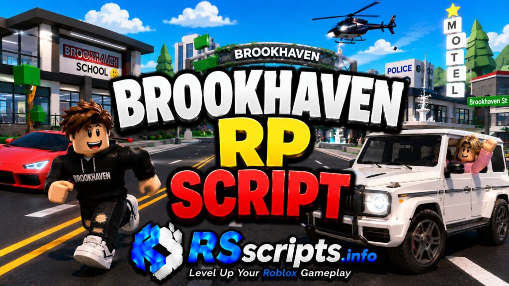 Brookhaven RP Script Utilities for Flying Teleporting and RP