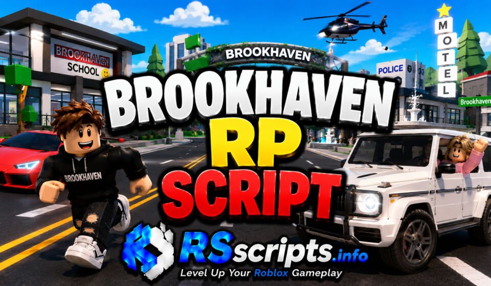 Brookhaven RP Script Utilities for Flying Teleporting and RP