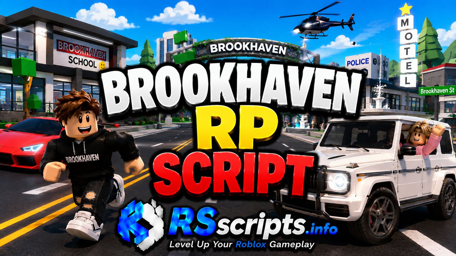 Brookhaven RP Script Utilities for Flying Teleporting and RP
