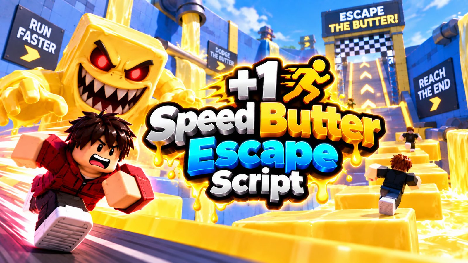 +1 Speed Butter Escape Script