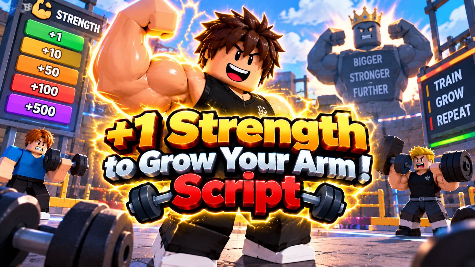 💪 +1 Strength to Grow Your Arm！ Script, Ouroboros Hub