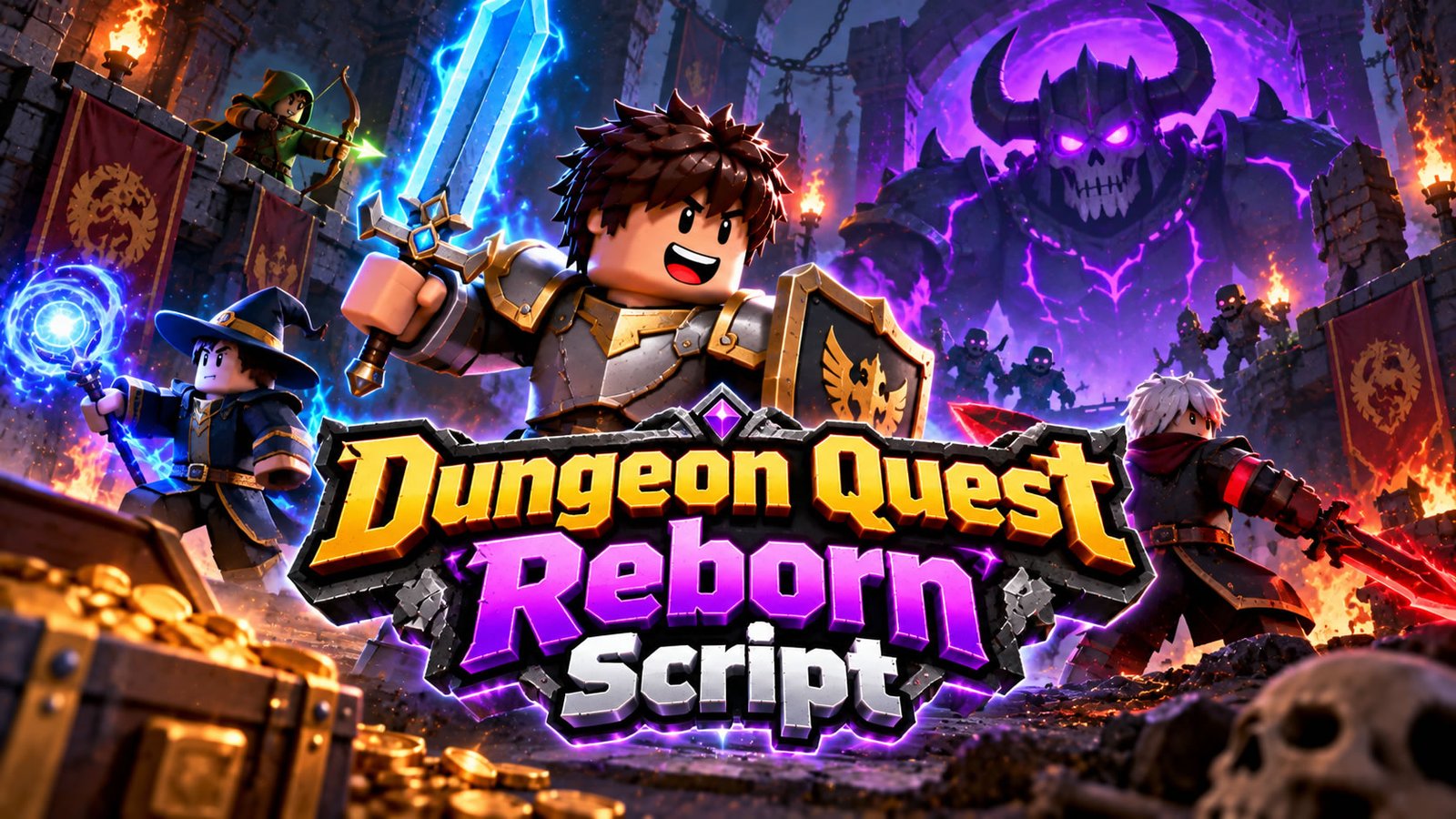 Dungeon Quest Reborn Script, AshLabs and Rui Hub