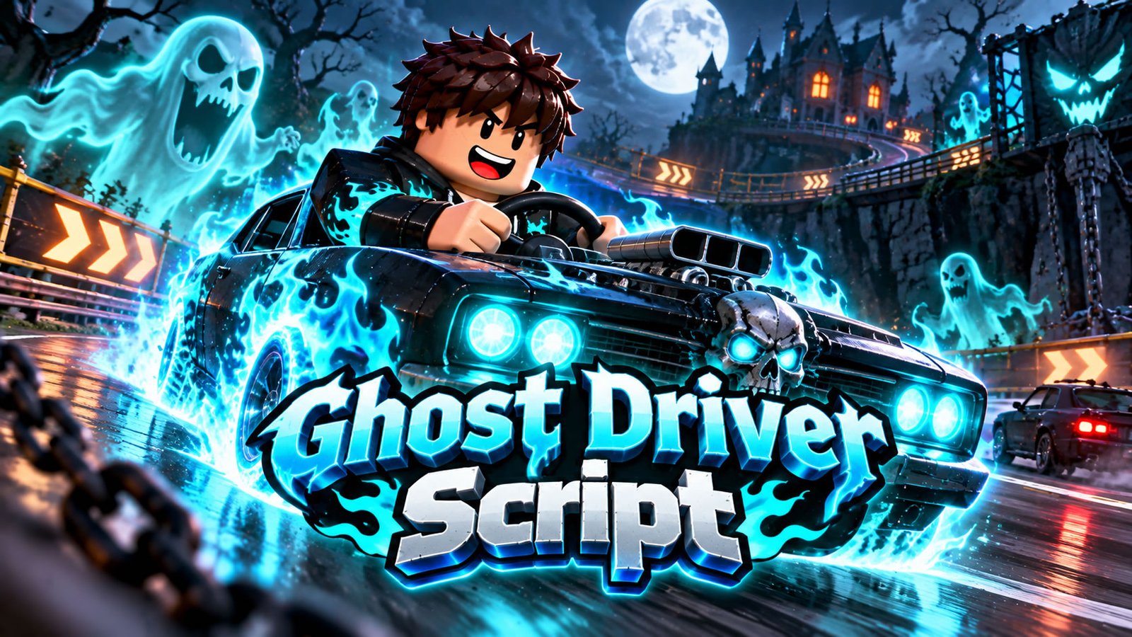 Ghost Driver Script, Auto Farm and Car Mods