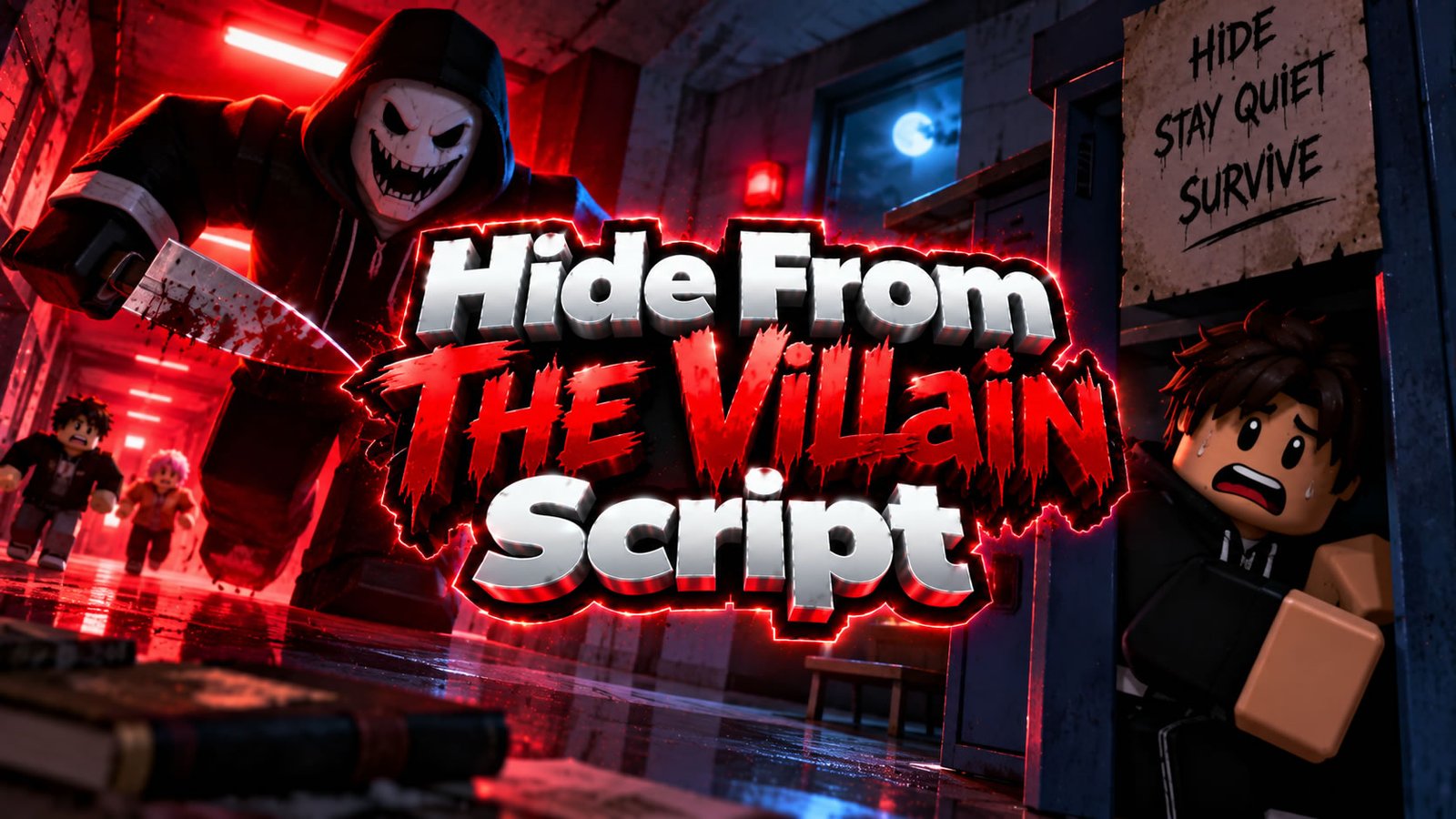 Hide From The Villain Script, Wonder Hub ESP