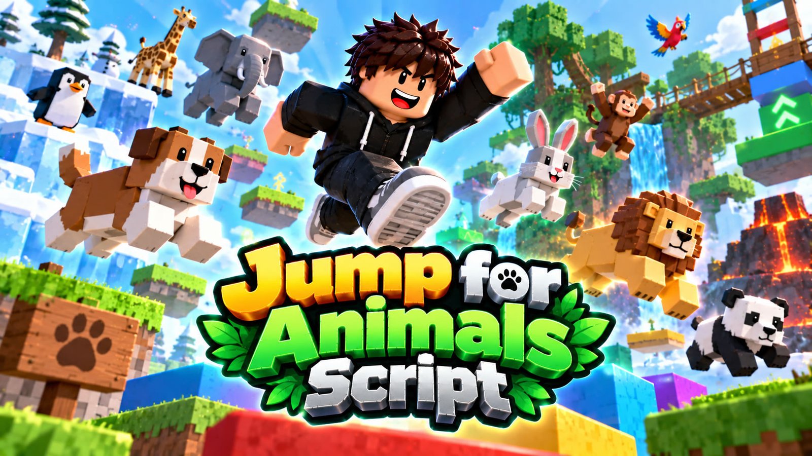 Jump for Animals Script, J Hub and Exlumiaa Hub