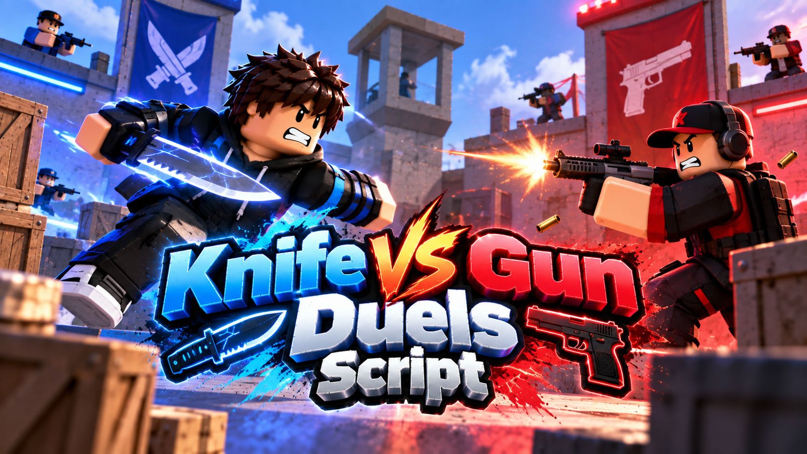 Knife VS Gun Duels Script, Tactical Combat Suite