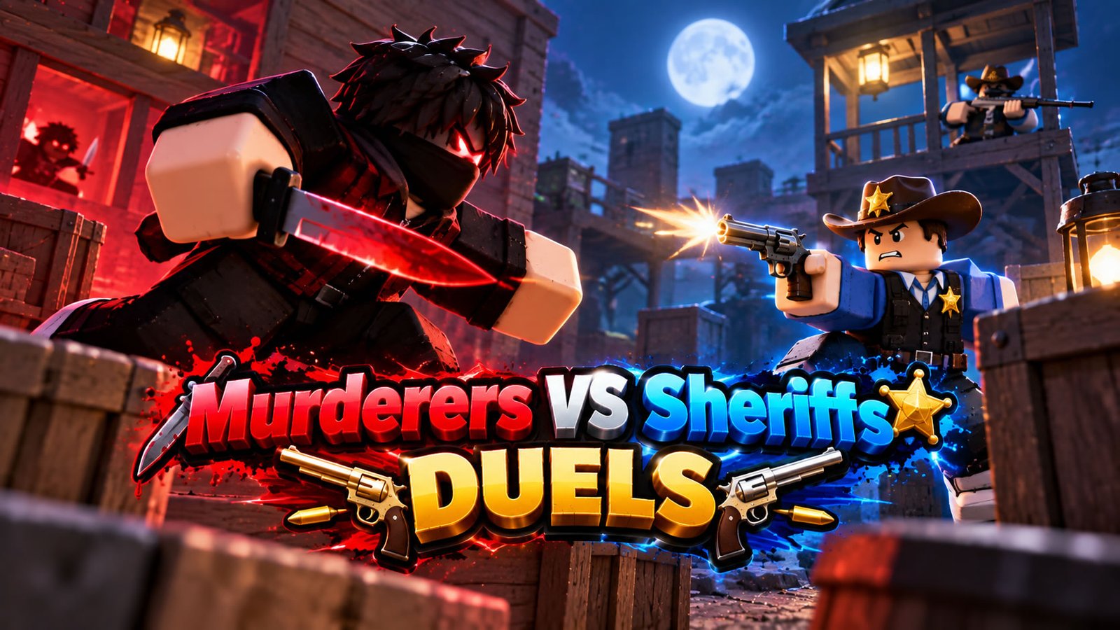 Murderers VS Sheriffs DUELS Script, Vexal Hub V3